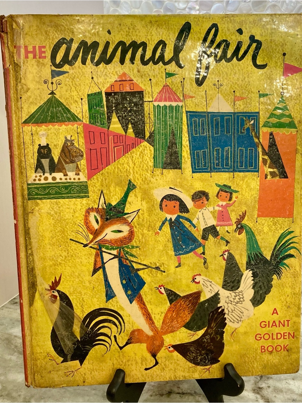 The Animal Fair A Giant Golden Book by Alice & Martin Provensen 1st Edition